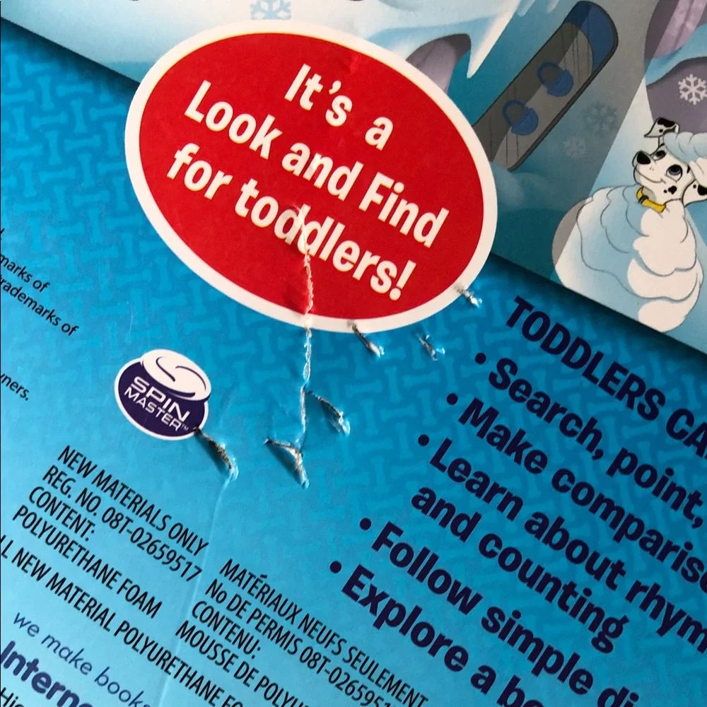 Paw Patrol Kids Book - Blue, Purple, Green Cover